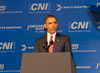 Presidente dos Estados Unidos, Barack Obama, na Cúpula Empresarial Brasil - EUA, em 2011.