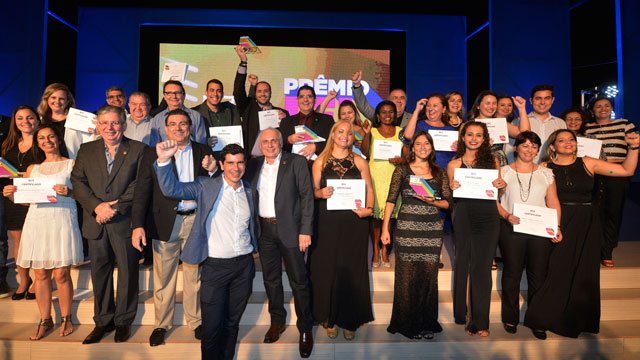 Vencedores da edição 2015 do Prêmio IEL de Estágio